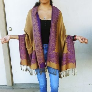 🎉HOST PICK🎉PURPLE Reversable Shawl Scarf wrap